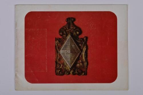 RENAULT: An original and impressive Renault company brochure. Circa 1960's