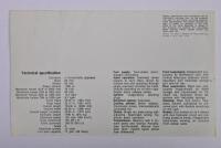 ALFA ROMEO: An original Alfa Romeo Alfasud ti colour sales brochure. English text - 3
