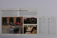 FIAT: Two Fiat UK sales brochures. 1986 'THE FIAT RANGE' sales brochure - 2