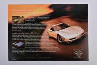 CORVETTE: A 2000 Chevrolet Corvette C5 sales brochure - 2