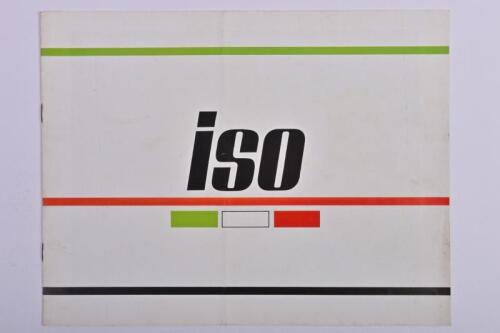 ISO: An original Iso Rivolta sales brochure