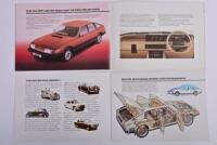 ROVER SD1: Two Rover SD1 sales brochures. 'ROVER - ADVANCING THE DRIVING EXPERIENCE' and 'ROVER SERIES 2 SE - ADVANCING THE DRIVING EXPERIENCE' brochures - 3