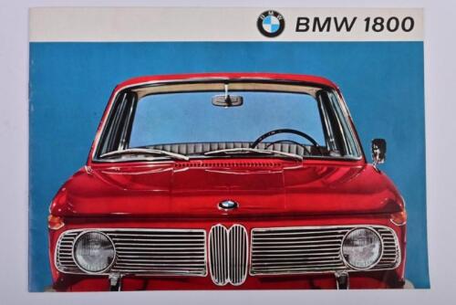 BMW: A superb 1964 BMW 1800 colour sales brochure