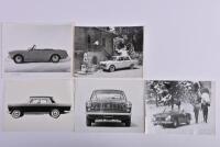 FIAT: Five period black and white photos of FIAT motor cars