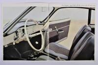 VOLKSWAGEN: A interesting 1965 Volkswagen Karmann-Ghia Cabriolet and Coupe sales brochure. Swedish text - 2
