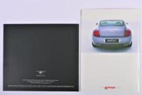 BENTLEY: Two modern Bentley sales brochures. 'BENTLEY' Model Range and 'CONTINENTAL FLYING SPUR' sales brochures - 4