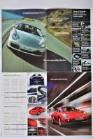 PORSCHE: Three large Porsche sales brochures. Boxster & Cayenne brochures - 3