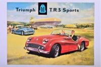 TRIUMPH: An impressive 1960 Triumph T.R.3 Sports sales brochure