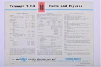 TRIUMPH: An impressive 1960 Triumph T.R.3 Sports sales brochure - 4