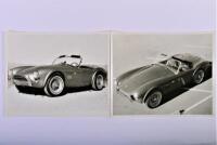 SHELBY: Two black and white photographs by Dave Friedman of the Shelby Cobra 289 (MkII)