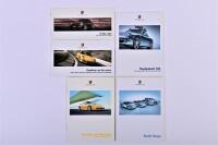 PORSCHE: A collection of five Porsche sales brochures. 2004 - 2008. 911 (997) sales brochures