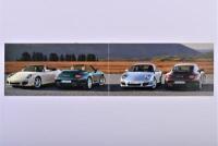 PORSCHE: A collection of five Porsche sales brochures. 2004 - 2008. 911 (997) sales brochures - 2