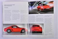 PORSCHE: A collection of five Porsche sales brochures. 2004 - 2008. 911 (997) sales brochures - 6