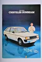 CHRYSLER: An August 1977 Chrysler Sunbeam colour sales brochure
