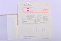 MERCEDES-BENZ: A 1964 Mercedes-Benz 230 SL sales brochure - 5