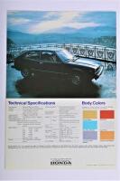 HONDA: A Honda Accord 2-door Hatchback sales brochure - 3