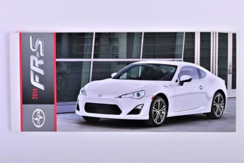 SCION (TOYOTA): A 2014 Scion (Toyota) FR-S sales brochure