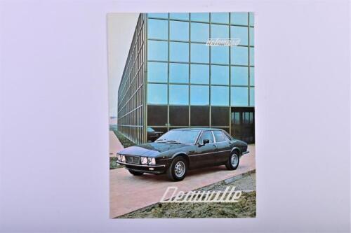 DETOMASO: A rare 1979 Detomaso Deauville 4 page sales brochure. Superb