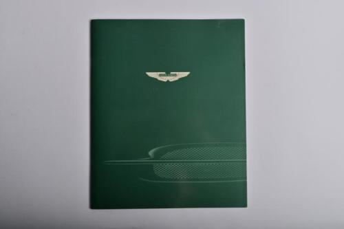 ASTON MARTIN: An Aston Martin DB7 Vantage sales brochure