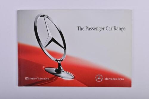 MERCEDES-BENZ: A 2011 Mercedes-Benz 'The Passenger Car Range.' sales brochure