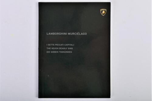 LAMBORGHINI: A small format Lamborghini Murcielago sales brochure