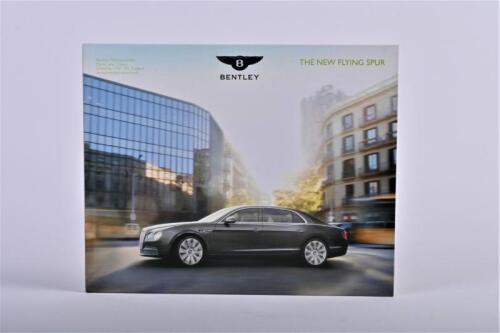 BENTLEY: A 2013 Bentley 'THE NEW FLYING SPUR' hardcover sales brochure