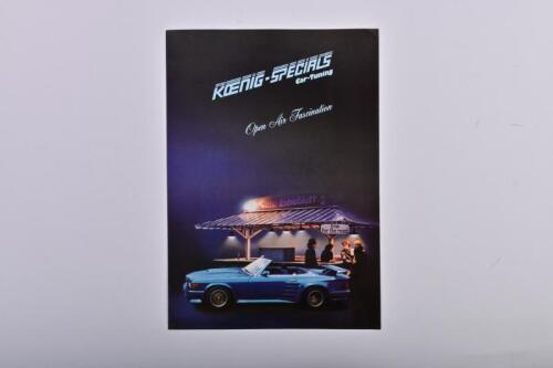 MERCEDES-BENZ (KOENIG): A 'KOENIG SPECIALS CAR-TUNING Open Air Fascination' (R109) sales brochure