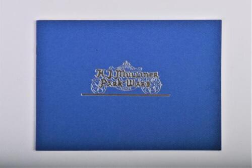 ROLLS-ROYCE: A Rolls-Royce 'H.J.Mulliner Park-Ward' sales brochure/booklet - 'The Story of Mulliner Park Ward'