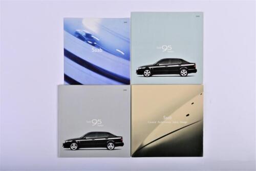 SAAB: Four 1999/2000 Saab 9-5 sales brochures. 'Saab 9-5 Sedan' model range sales brochure