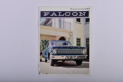 FORD: A 1965 Ford Falcon sales brochure