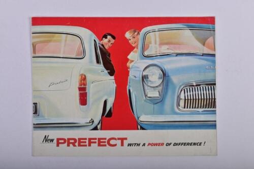 FORD: A 1960 Ford Prefect sales brochure