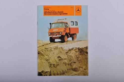 MERCEDES-BENZ (UNIMOG): A 1978 Mercedes-Benz Unimog sales brochure