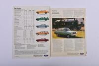 FORD: Two Ford Motor Company of Australia sales brochures. 1979 Ford Falcon/Fairmont/Fairmont Ghia sales brochure & 1980 'Ford Cars' model catalogue - 2