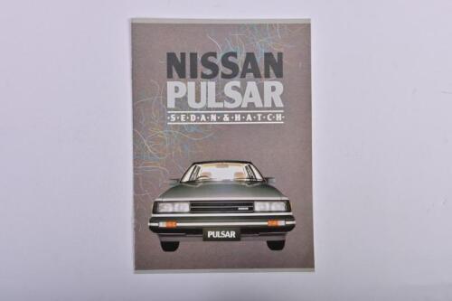 NISSAN: A 1984 Nissan PULSAR Sedan & Hatch sales brochure