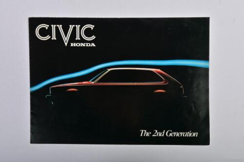 HONDA: A 1979 Honda CIVIC sales brochure