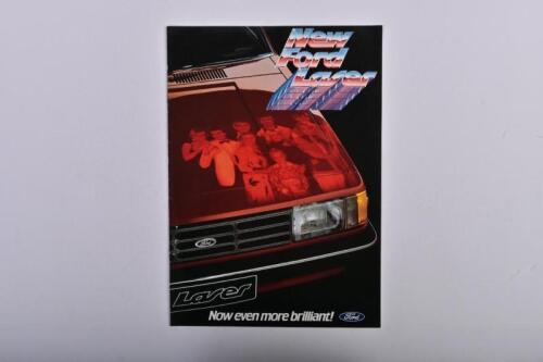 FORD: A 1983 Ford Australia 'New Ford Laser' colour sales brochure