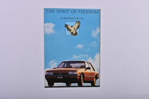 FORD: A 1984 Ford Australia Ford Falcon GL sales brochure - 'THE SPIRIT OF FREEDOM'