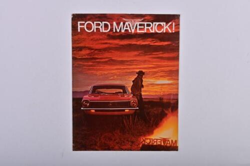 FORD: A 1969 FORD MAVERICK colour sales brochure
