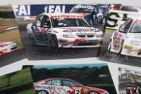 HOLDEN: A group of eight professional photographs of Holden's racing (with 11 driver signatures) - 3