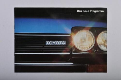 TOYOTA: A 1979 Toyota model range sales brochure. Includes Corona, Cressida, LandCruiser models. Dutch text