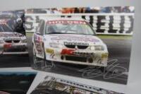 HOLDEN: A group of eight professional photographs of Holden's racing (with 11 driver signatures) - 4