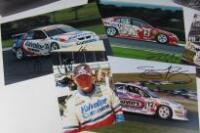 HOLDEN: A group of eight professional photographs of Holden's racing (with 11 driver signatures) - 5