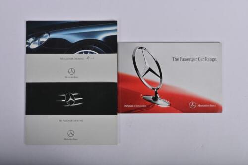 MERCEDES-BENZ: Three Mercedes-Benz Range sales brochures from 2003, 2005, 2011. AMG references