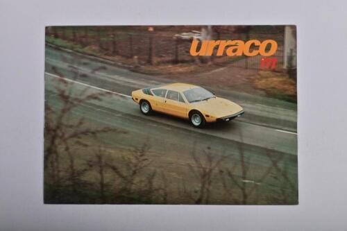 LAMBORGHINI: An 'Automobili Ferruccio Lamborghini S.p.A.' Lamborghini Urraco 111 sales brochure