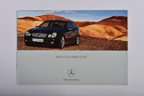 MERCEDES-BENZ: A 2003 Mercedes-Benz 'The C-Class Sports Coupe' colour sales brochure