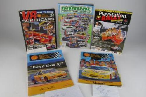 SOUTH AUSTRALIA: Two Australian Touring Car Championship race programmes from Mallala (with 6 driver signatures)