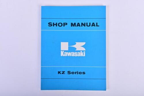 KAWASAKI: An original Kawasaki 'SHOP MANUAL KZ SERIES' from 1974