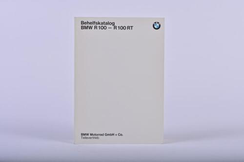 BMW MOTORCYCLES: A 1984 'Behelfskatalog BMW R 100 - R 100 RT' Parts Catalogue
