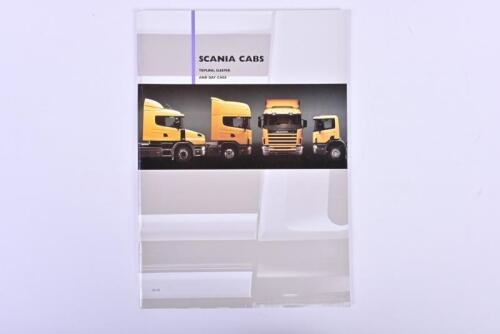 SCANIA: A 'SCANIA CABS - TOPLINE, SLEEPER AND DAY CABS' sales brochure