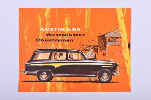 AUSTIN: A AUSTIN A95 Westminster Countryman sales brochure